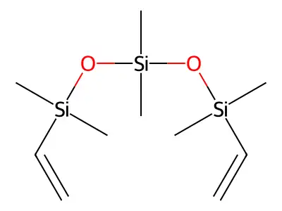 聚(苯基甲基硅氧烷)，乙烯基封端 structure