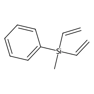 Methylphenyldivinylsilane structure