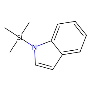 1-(Trimethylsilyl)-1H-indole structure