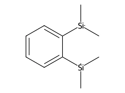 (2-Dimethylsilylphenyl)-dimethyl-silane structure