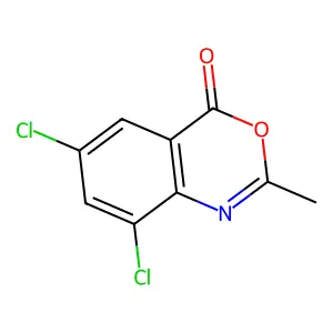 6,8-dichloro-2-methyl-4H-benzo[d][1,3]oxazin-4-one structure