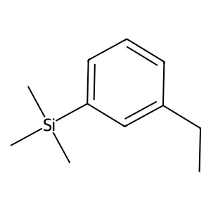 (3-Ethylphenyl)trimethylsilane structure