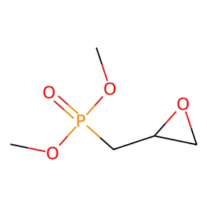 Glycidylphosphonic acid dimethyl ester structure
