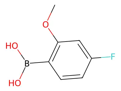 (4-Fluoro-2-methoxyphenyl)boronic acid structure