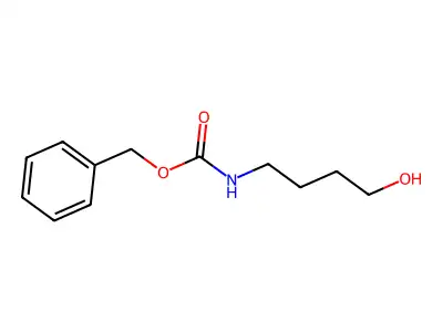 benzyl N-(4-hydroxybutyl)carbamate structure