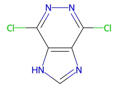 4,7-Dichloro-1H-imidazo(4,5-d)pyridazine structure
