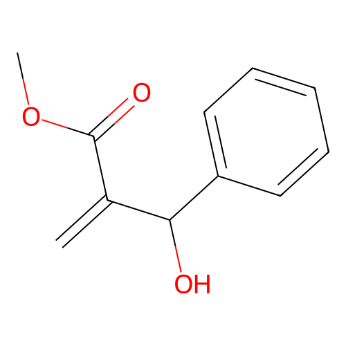 Methyl 3-Hydroxy-2-methylene-3-phenylpropionate structure