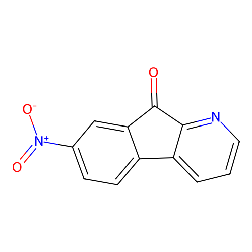 7-nitro-9H-indeno[2,1-b]pyridin-9-one structure