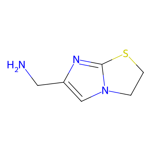 1-(2,3-Dihydroimidazo[2,1-b][1,3]thiazol-6-yl)methanamine structure