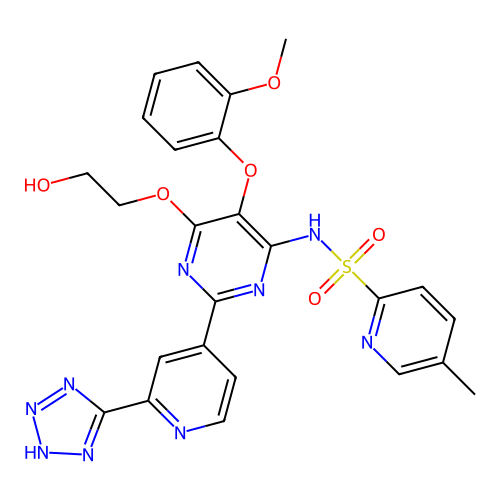Clazosentan structure