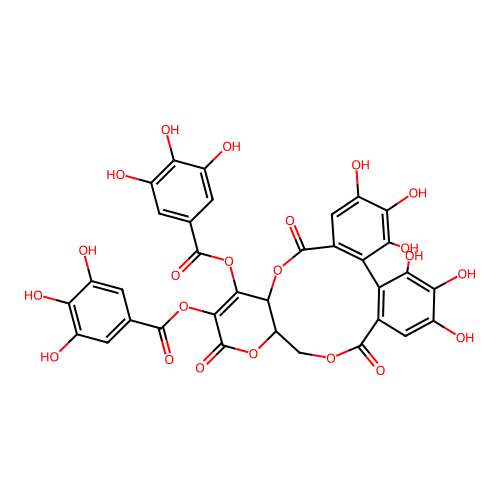 Emblicanin A structure
