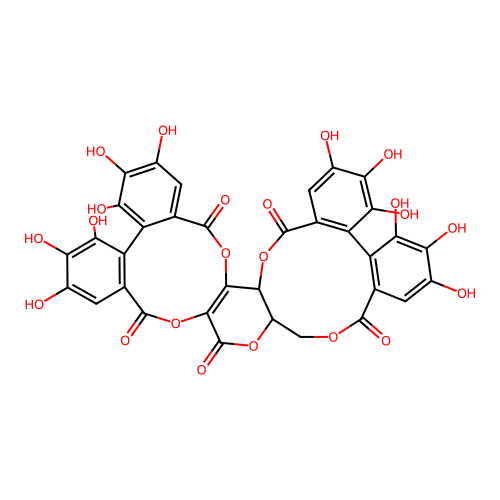 Emblicanin B structure