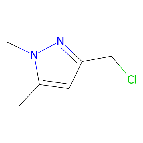 3-(Chloromethyl)-1,5-dimethyl-1H-pyrazole structure