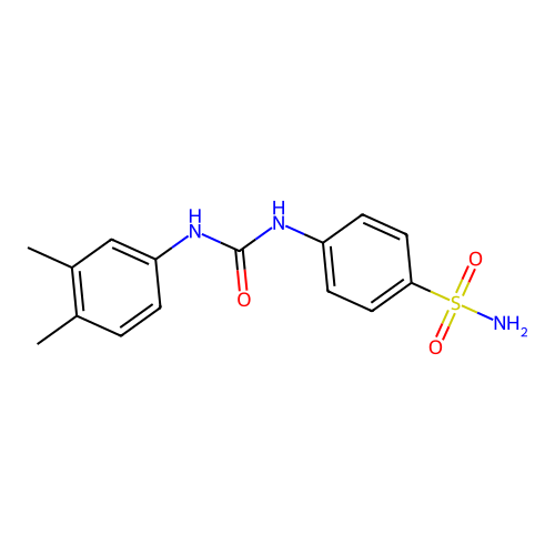 1-(3,4-Dimethylphenyl)-3-(4-sulfamoylphenyl)urea structure