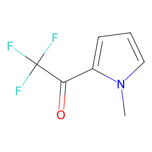 2,2,2-Trifluoro-1-(1-methyl-1H-pyrrol-2-yl)ethanone structure
