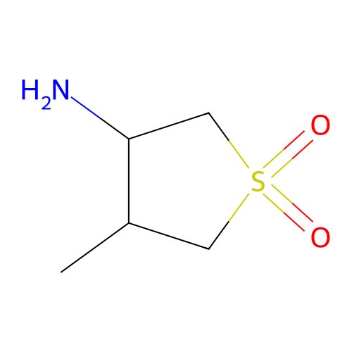 3-Amino-4-methyl-1lambda6-thiolane-1,1-dione structure