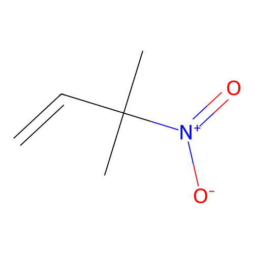 3-Methyl-3-nitro-1-butene structure