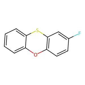 2-Fluorophenoxathiin structure