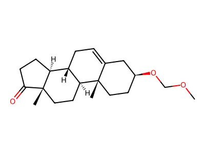 3-(甲氧基甲氧基)雄甾-5-烯-17-酮 structure