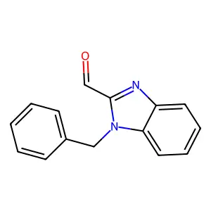 1-benzyl-1H-1,3-benzodiazole-2-carbaldehyde structure