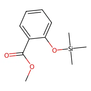 Benzoic acid, 2-[(trimethylsilyl)oxy]-, methyl ester structure