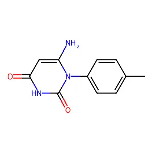 6-Amino-1-p-tolyl-1H-pyrimidine-2,4-dione structure