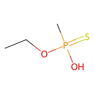 Ethoxy-methyl-oxido-thioxo-lambda5-phosphane structure