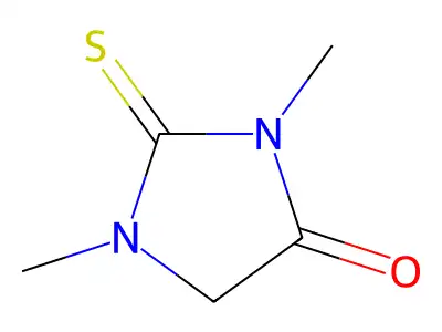 5,5-Dimethyl-2-sulfanylideneimidazolidin-4-one structure