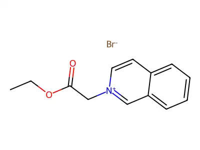 N-(6-methoxyquinolyl)acetoethyl ester structure