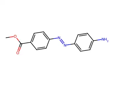 Methyl 4-[(4-aminophenyl)diazenyl]benzoate structure