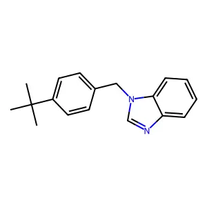 1-(4-(tert-Butyl)benzyl)-1H-benzo[d]imidazole structure