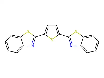 2,5-Bis(benzo[d]thiazol-2-yl)thiophene structure