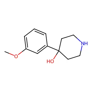 4-(3-Methoxyphenyl)piperidin-4-ol structure