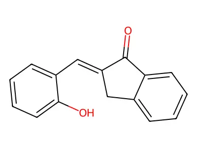 2-(2-Hydroxybenzylidene)-1-indanone structure