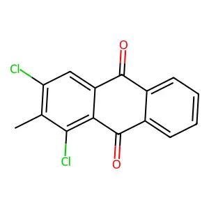 1,3-二氯-2-甲基蒽醌 structure