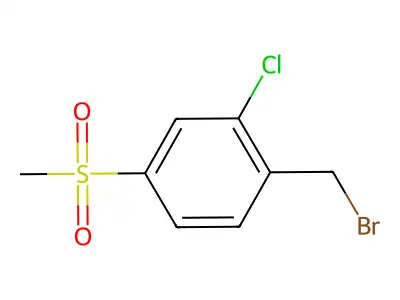 4-Chloro-N-cyclopropyl-N-piperidin-4-ylbenzenesulfonamide structure