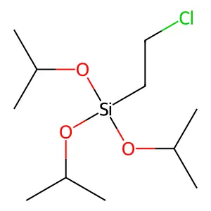2-氯乙基三异丙氧基硅烷 structure