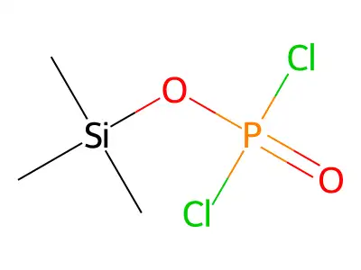 Dichlorophosphoryloxy(trimethyl)silane structure