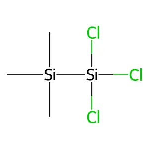 1,1,1-三氯-2,2,2-三甲基二硅烷 structure
