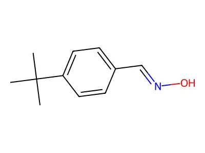 (NZ)-N-[(4-tert-butylphenyl)methylidene]hydroxylamine structure