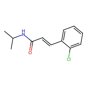 (E)-3-(2-氯苯基)-N-异丙基丙烯酰胺 structure