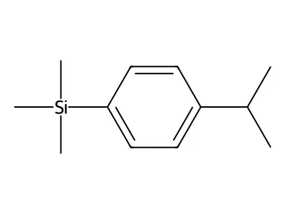 1-(Trimethylsilyl)-4-iso-propylbenzene structure
