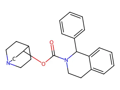 Solifenacin structure