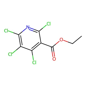 Ethyl 2,4,5,6-tetrachloronicotinate structure
