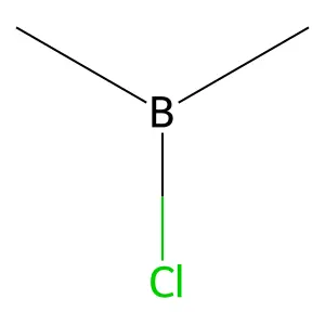 Chlorodimethylborane structure