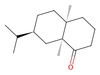 Valeranone structure