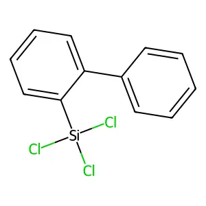 o-Trichlorosilylbiphenyl structure