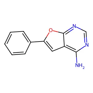 6-Phenylfuro[2,3-d]pyrimidin-4-amine structure