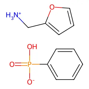 糠胺亚磷酸苯酯(盐) structure