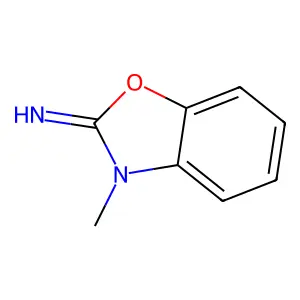 2(3H)-Benzoxazolimine, 3-methyl- structure